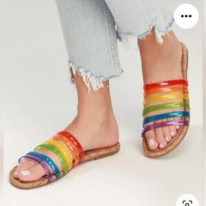 Host Pick!🥰🤩 NIB: STRAPPY SLIDE SANDALS